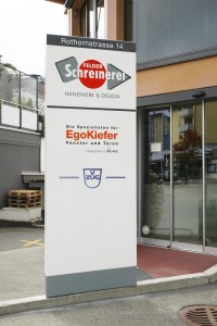 Firmenbeschriftung